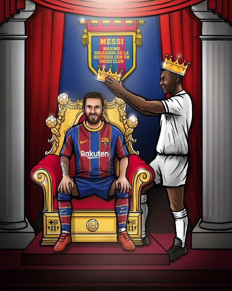 Messi, Pele