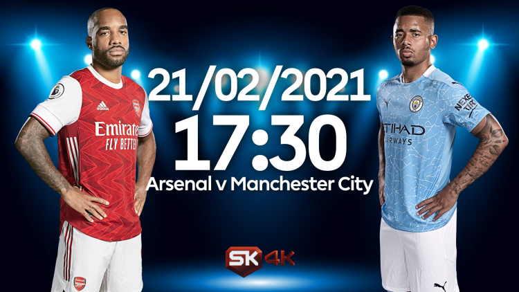 Arsenal - Manchester City na SK 4K