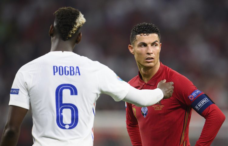 Paul Pogba Cristiano Ronaldo