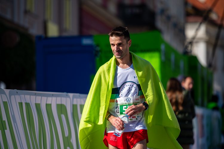 Ranković Marko drugo mesto na Ljubljanskem maratonu. FOTO:Uroš Skaza