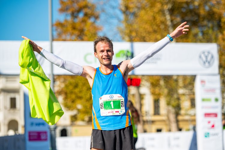 Državni prvak v maratonu 2021 Janez Mulej. FOTO: Uroš Skaza