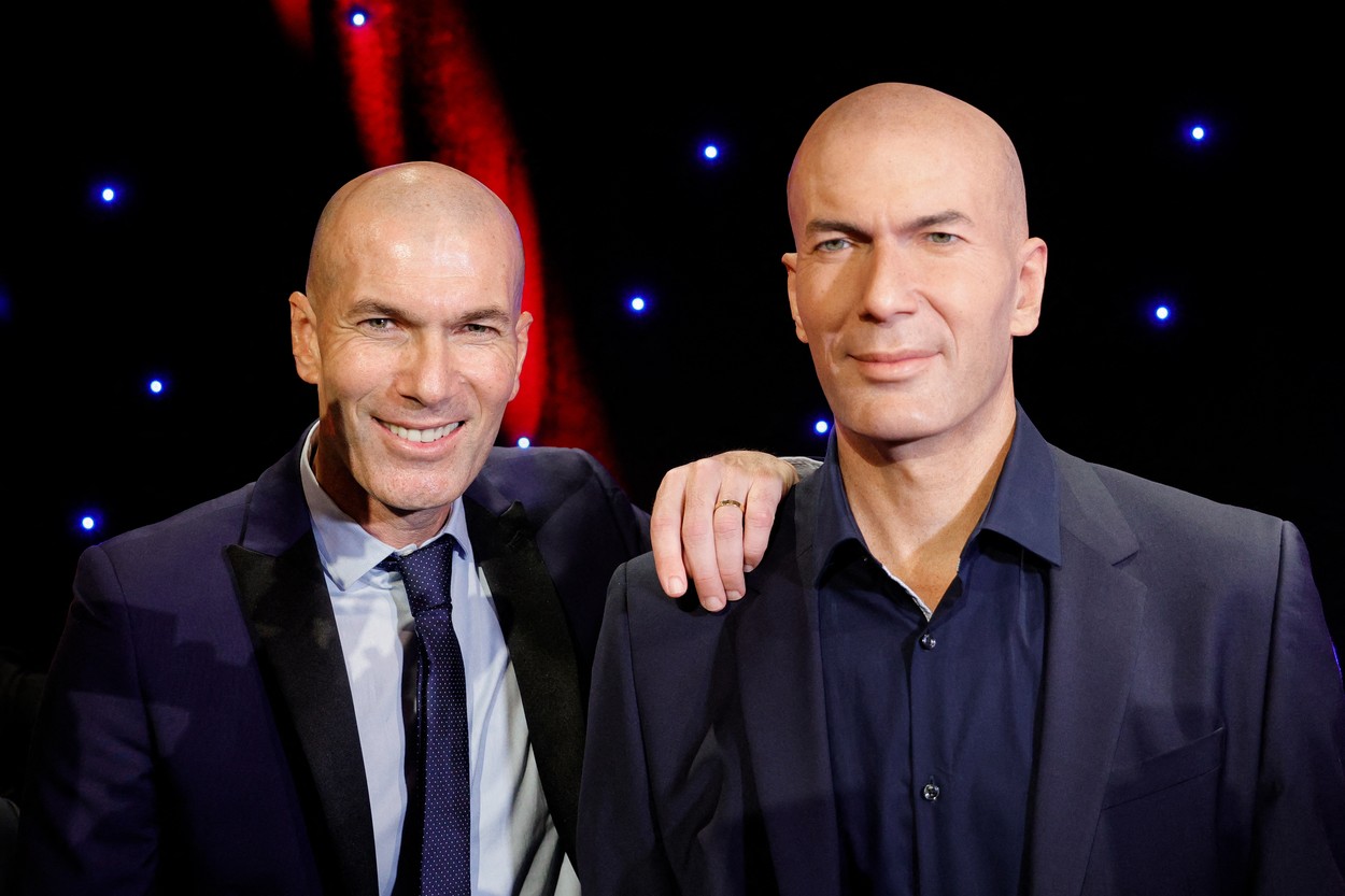 Zinedine Zidane, voščena lutka
