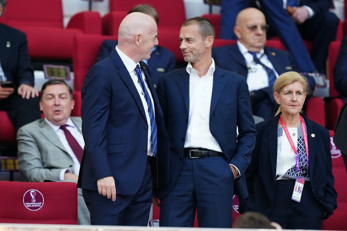 Aleksander Čeferin okrcal Fifo