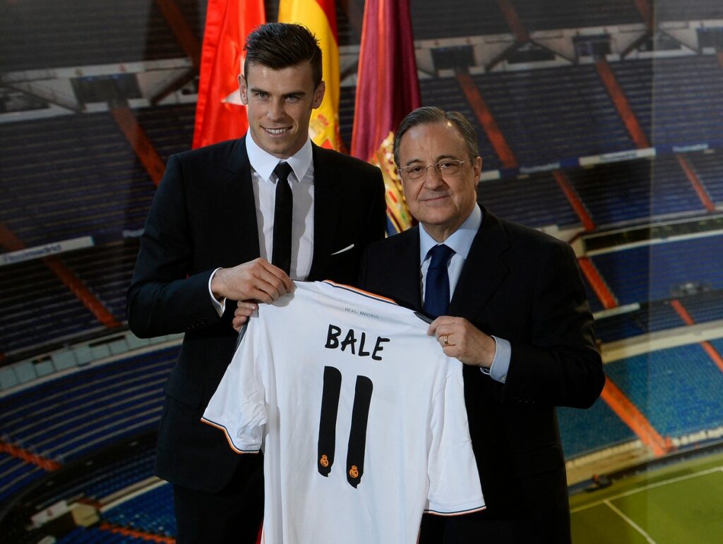 Gareth Bale, Florentino Perez