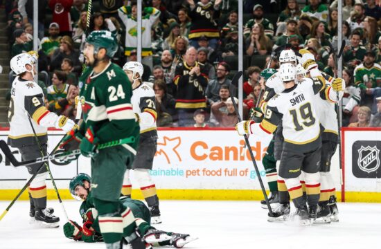 NHL: Vegas Golden Knights at Minnesota Wild