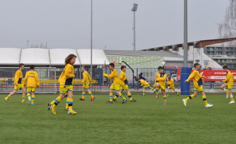 otroci, trening, nogomet, nk domžale