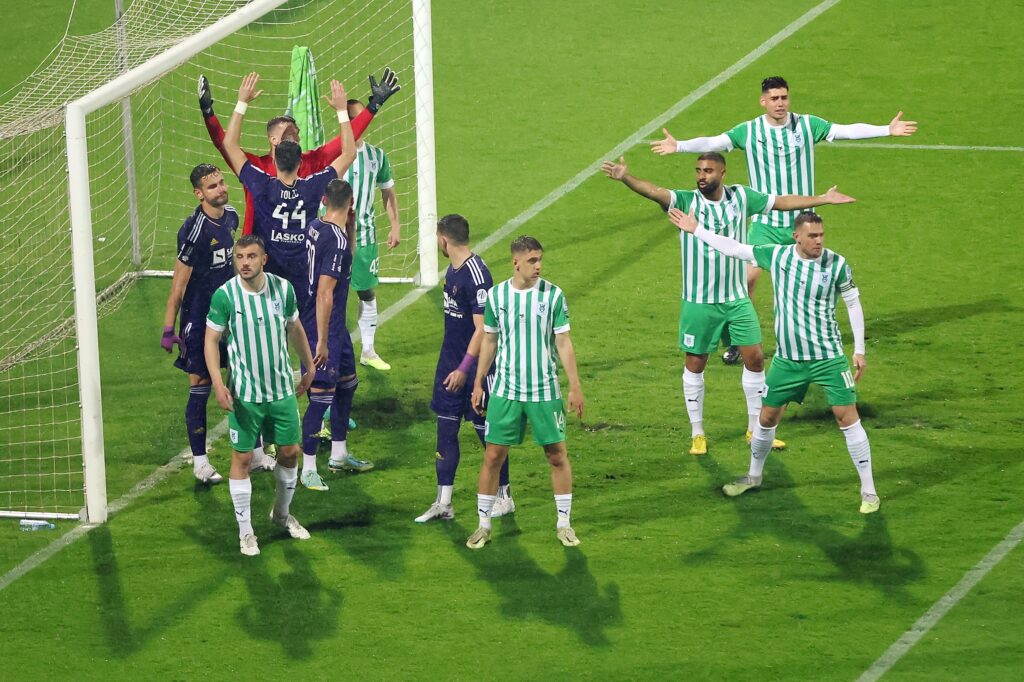 Pivovarna Union Slovenian Cup match between Olimpija and Maribor in Celje