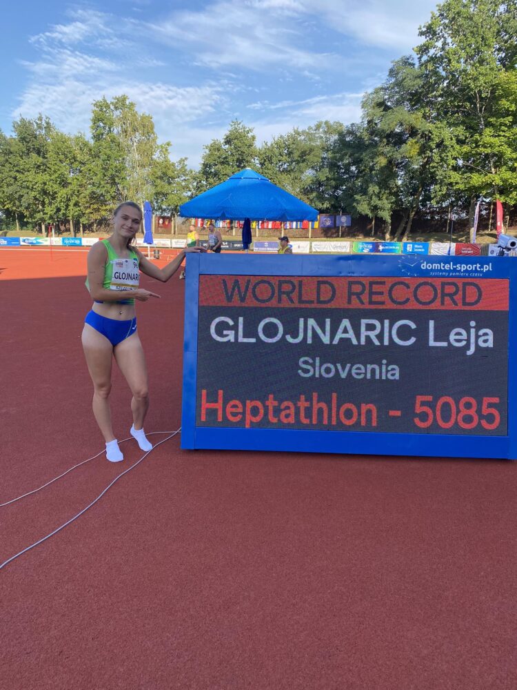 Svetovni rekord Leja Glojnaric