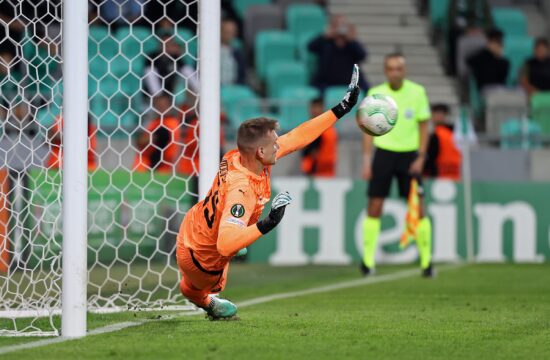 UEFA Conference League match between Olimpija (SLO) and Slovan (SVK)