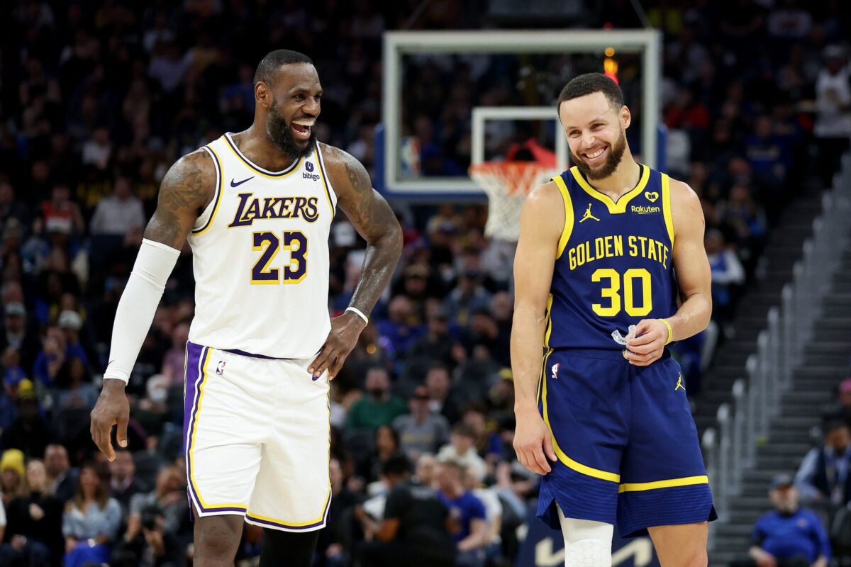LeBron James in Steph Curry v isti ekipi?
