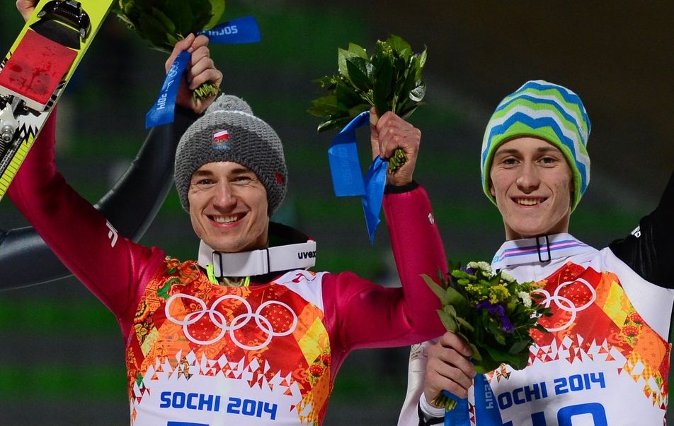 Kamil Stoch in Peter Prevc