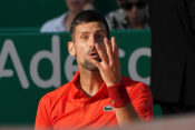Novak Djokovic (Serbie) TENNIS : Monaco Rolex Masters