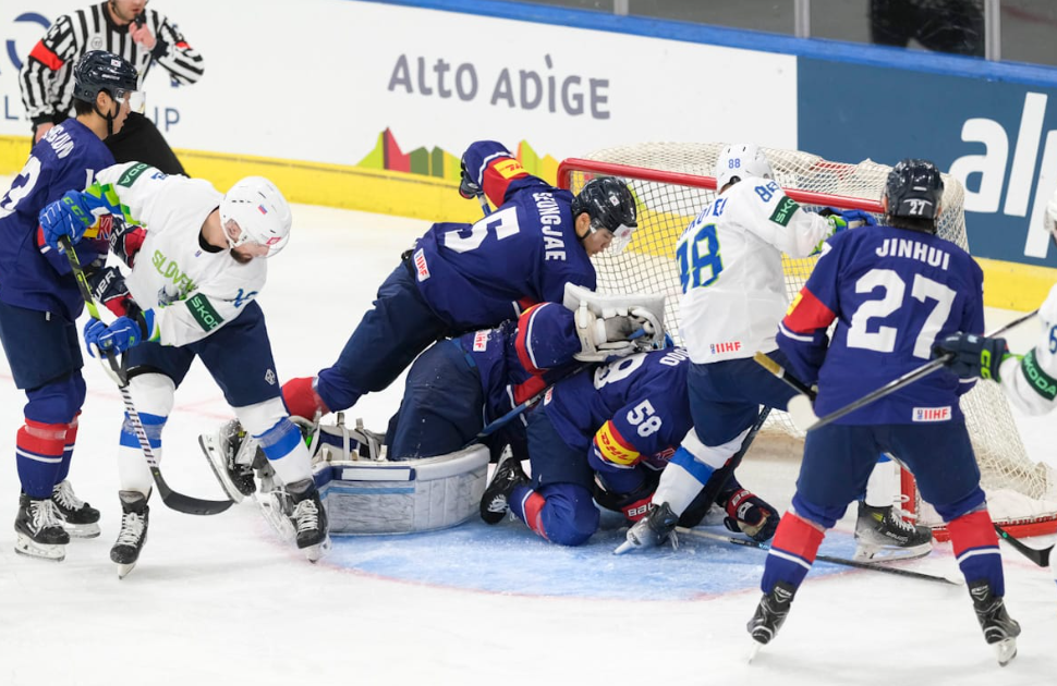 slovenska hokejska reprezentanca Slovenija Koreja