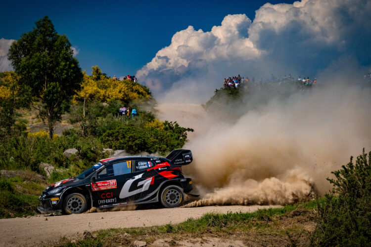 17 OGIER Sebastien, LANDAIS Vincent, Toyota GR Yaris Rally1, action during the Rally de Portugal 2024, 5th round of the