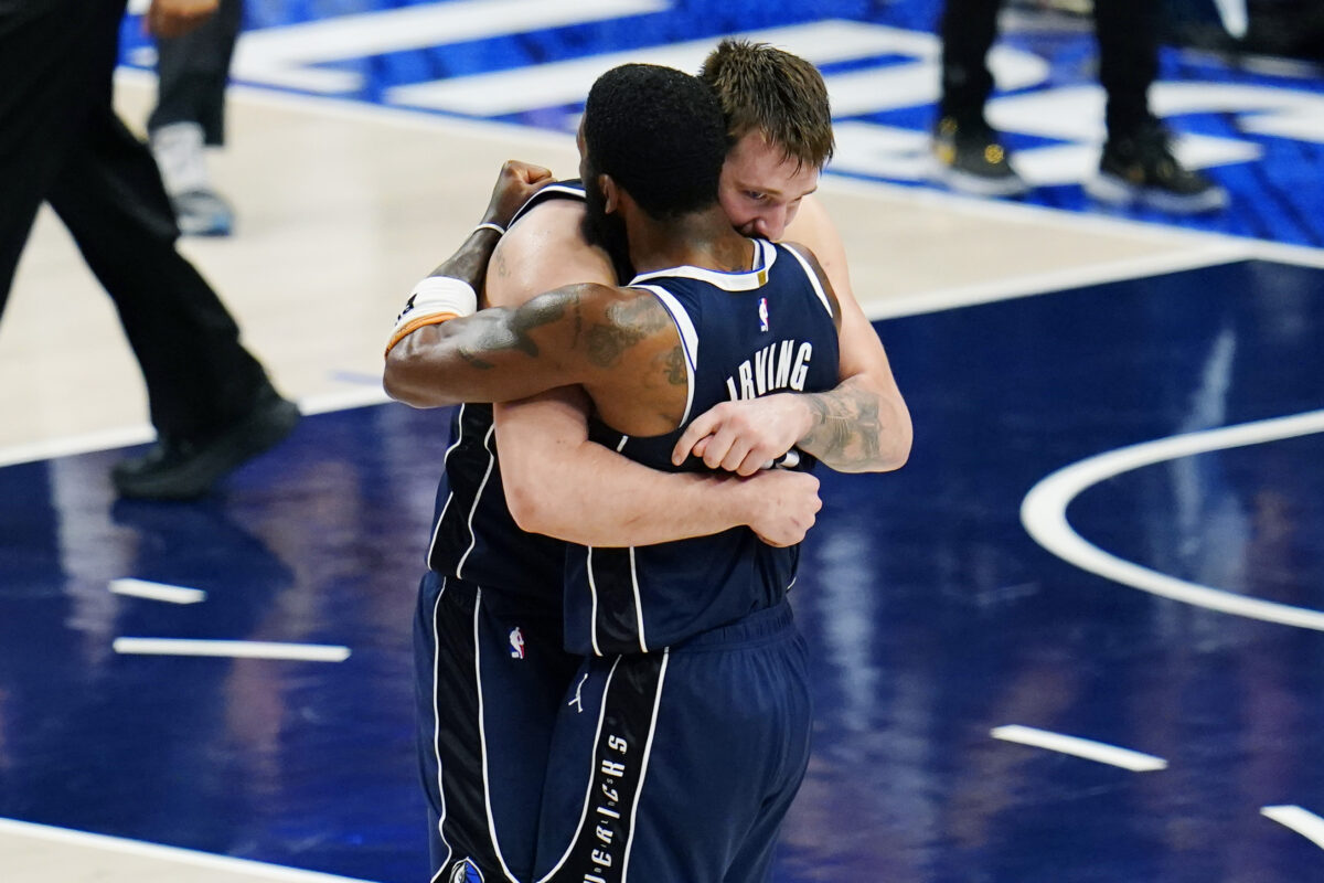 Kyrie Irving ob Luki Dončiću našel svoj mir