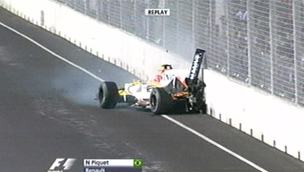 Nelson Piquet Jr Singapur 2008