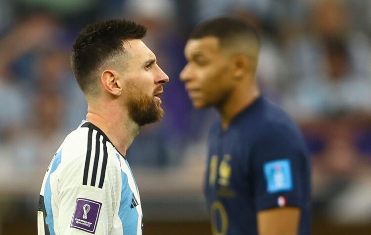 Lionel Messi Kylian Mbappe