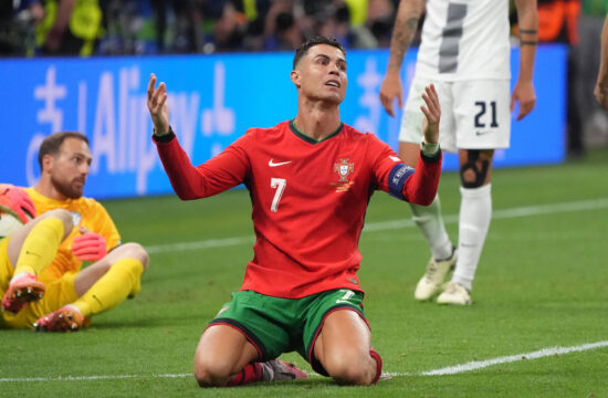 Ronaldo z izbranimi besedami o slovenskem vratarju