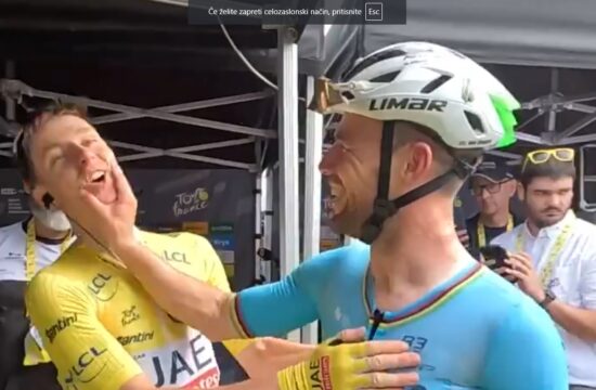 Cavendish po rekordu Pogija prijel za obraz in mu zabrusil … (VIDEO)