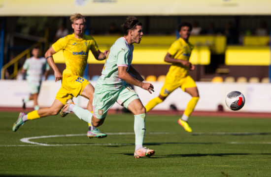 Prva liga Telemach 2024/25 football match, Round 4, between Domzale and Olimpija Ljubljana