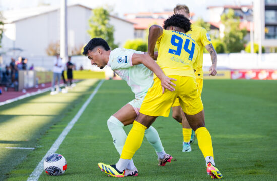 Prva liga Telemach 2024/25 football match, Round 4, between Domzale and Olimpija Ljubljana