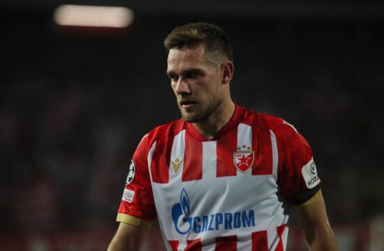 CRVENA ZVEZDA vs BODE GLIMT TIMI MAX ELSNIK, Red Star football player at the UEFA Champions League qualification match a