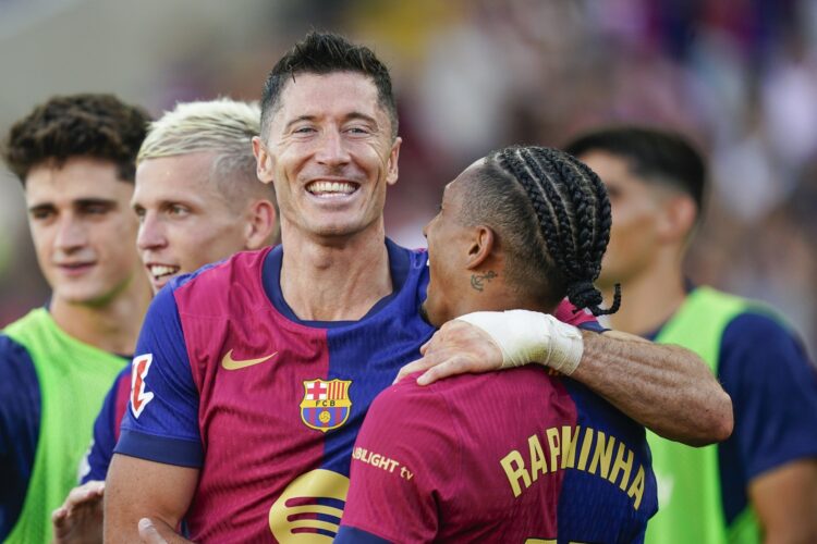 Lewandowski Raphinha