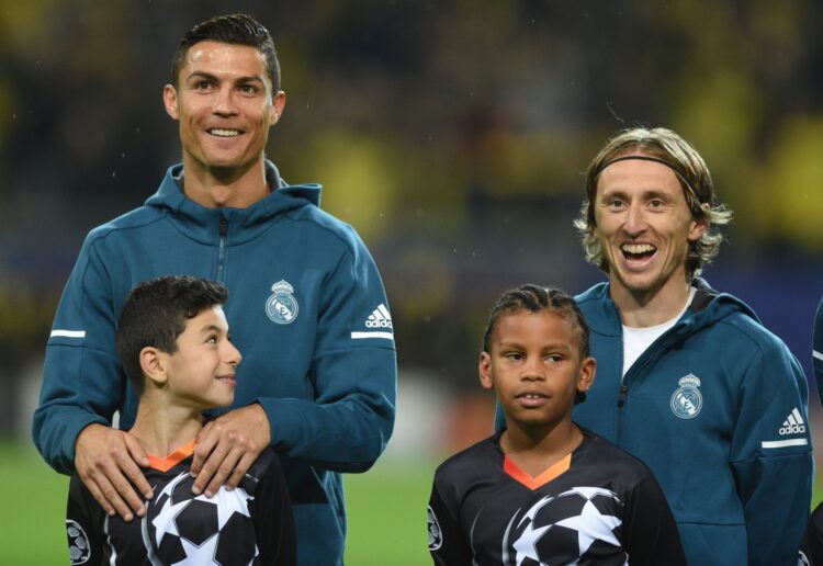 Championsleague Borussia Dortmund Real Madrid 26 09 2017 Cristiano Ronaldo li und Luka Modric