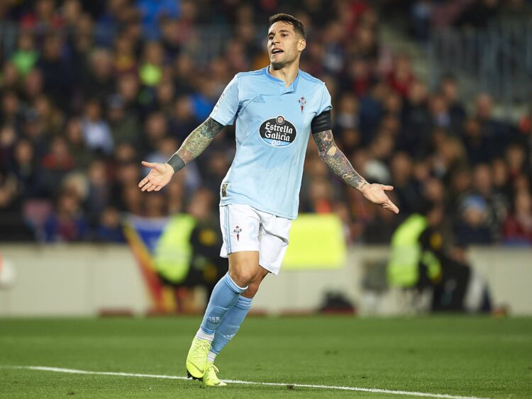 BARCELONA 22 12 2018 LaLiga 2018 2019 date 17 Barcelona Celta Hugo Mallo of Celt de Vigo durin