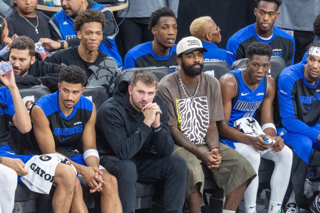 Luka Dončić in Kyrie Irving 