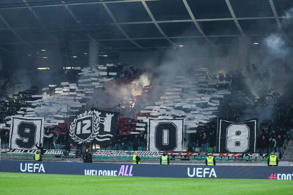 UEFA Conference League football match between Olimpija (SLO) and Lask (AUT)