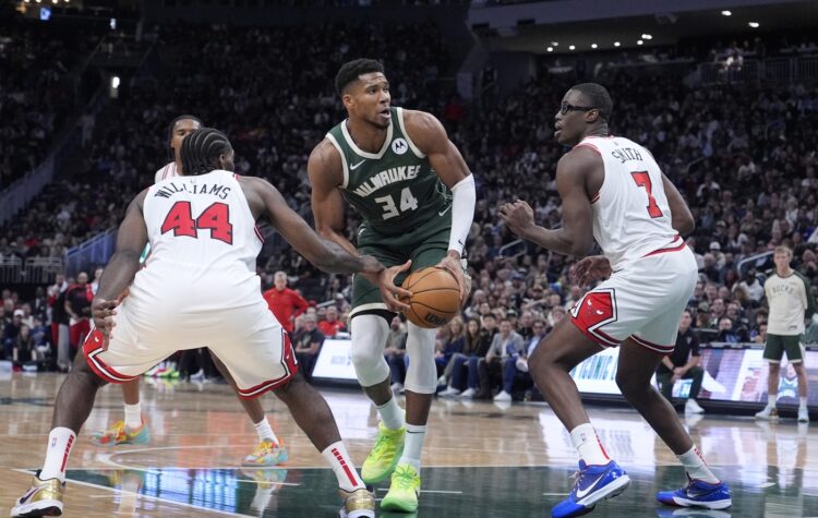 NBA: Chicago Bulls at Milwaukee Bucks