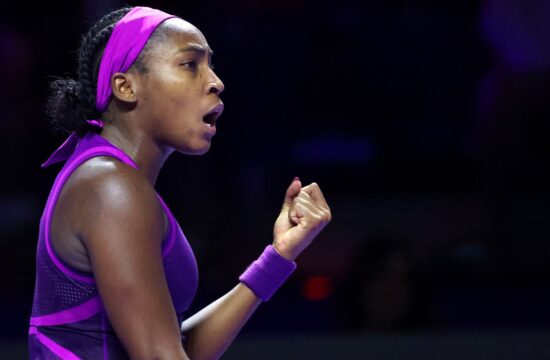 Coco Gauff za napredovanje porazila Igo Swiatek