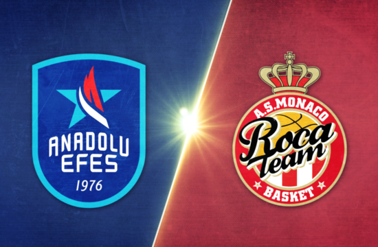 Vrhunci tekme Anadolu Efes – Monaco (VIDEO)