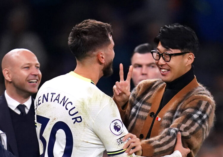 Rodrigo Bentancur in Son Heung-min