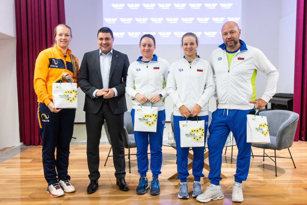 Billie Jean King Cup; Slovenija - Nizozemska