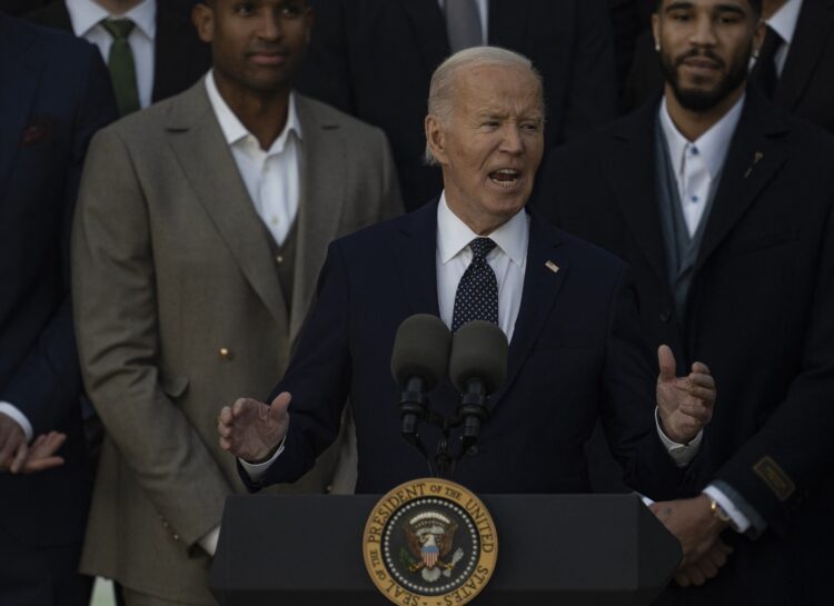 Biden hosts 2024 NBA Champion Boston Celtics at White House