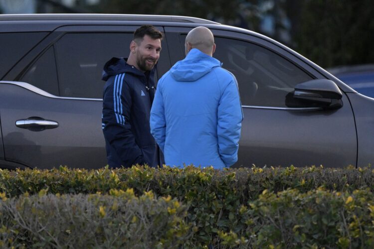 Messi in Mascherano