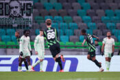 UEFA Conference League 2024/25 football match between Olimpija (SLO) and Cercle Brugge (BEL) in Ljubljana