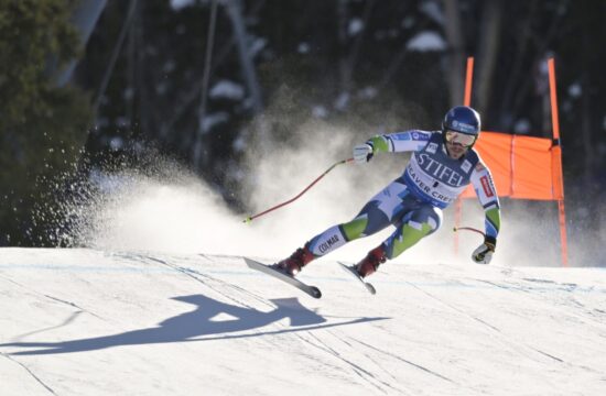 Miha Hrobat hiti po progi Ptic roparic