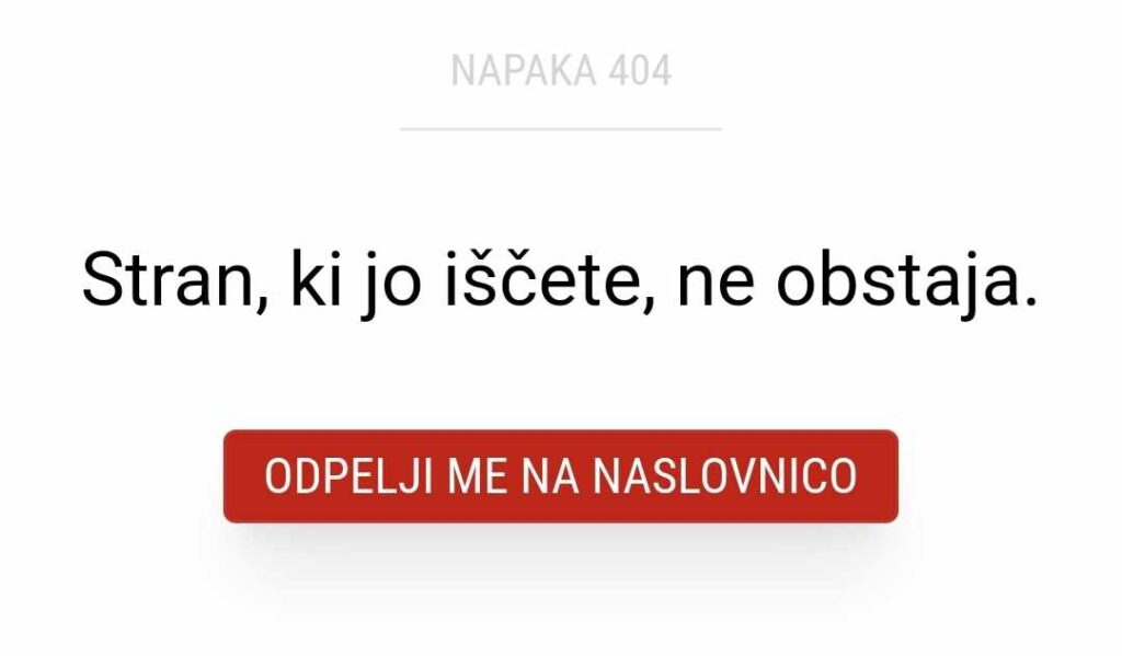 Posnetek zaslona Ekipa