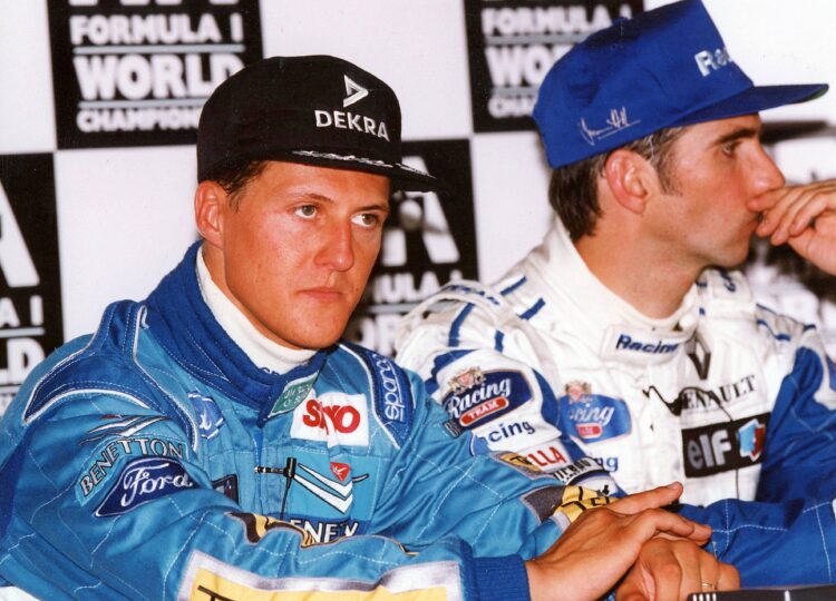 Michael Schumacher Damon Hill