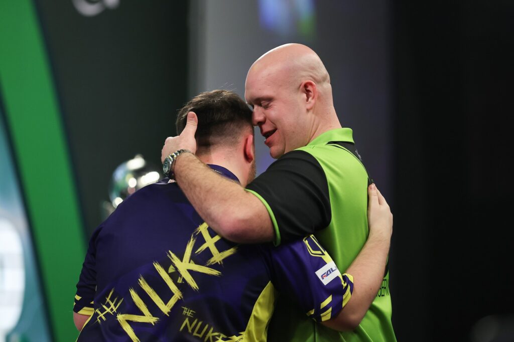 Luke Littler, Michael van Gerwen