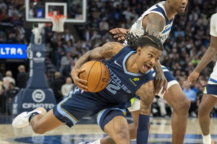 NBA: Memphis Grizzlies at Minnesota Timberwolves