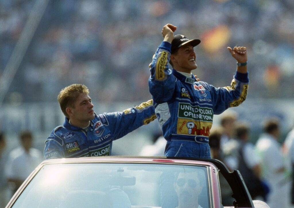 Jos Verstappen Michael Schumacher