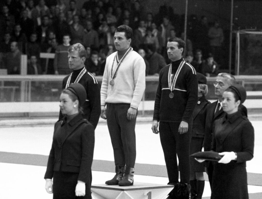 Jiří RAŠKA, Reinhold BACHLER, Baldur PREIML, sportovec, stupně vítězů, medaile