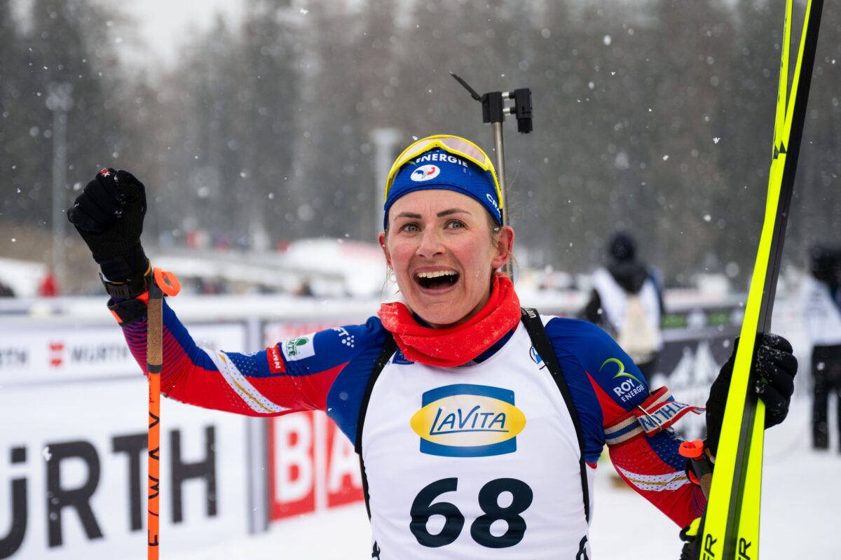 Ob odsotnosti Anamarije Lampič dvojno slavje Francije