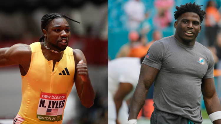 Noah Lyles, Tyreek Hill