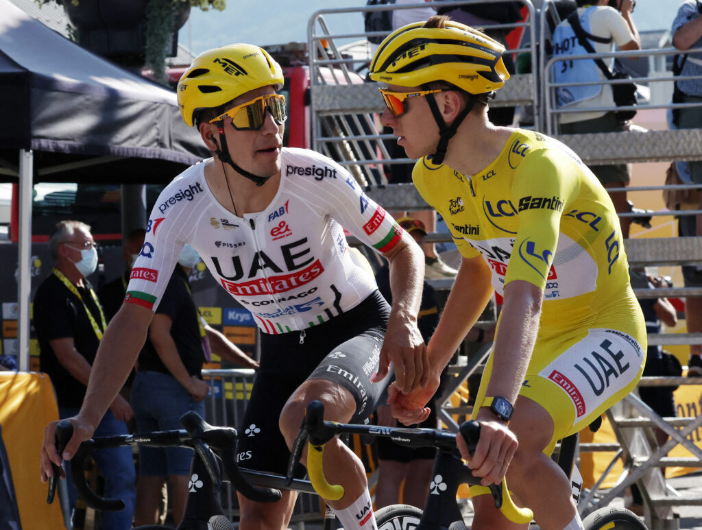 João Almeida, Tadej Pogačar