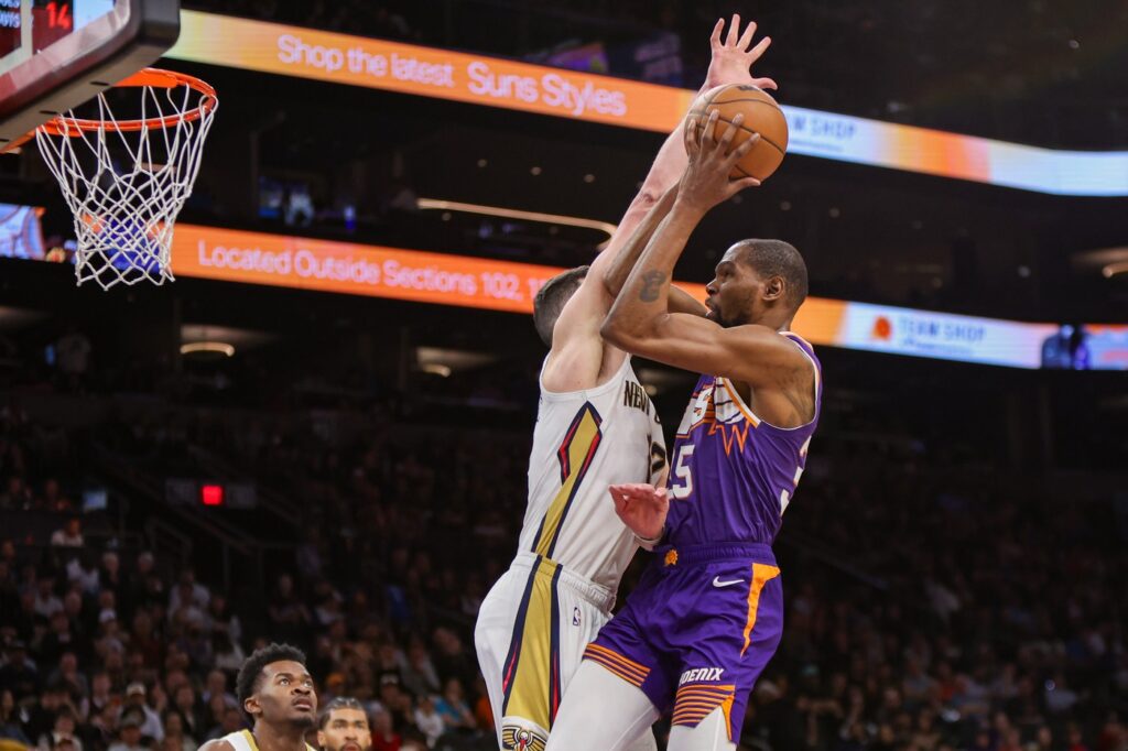 NBA: New Orleans Pelicans at Phoenix Suns